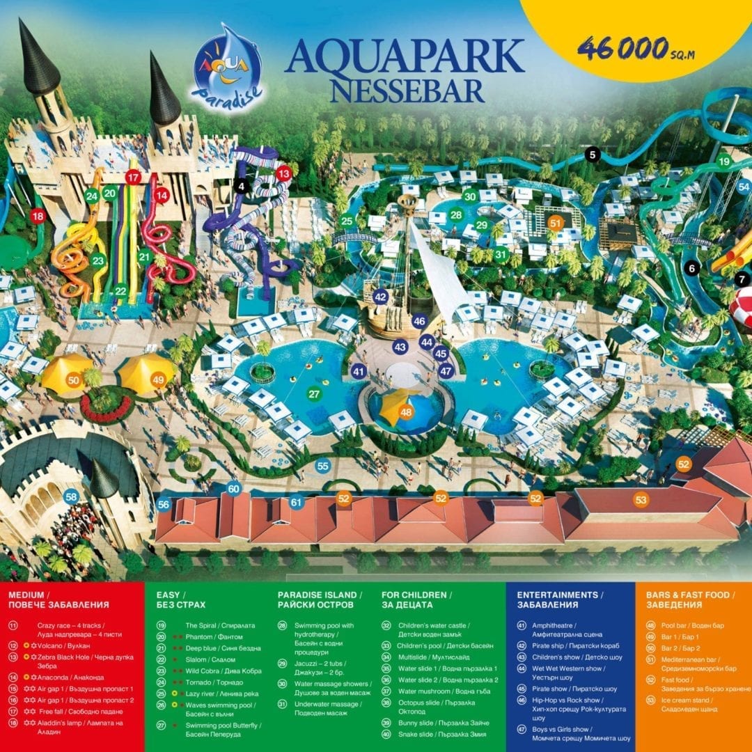 Sunny Beach Events- Aqua Paradise Aquapark